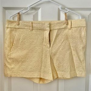 Loft, yellow shorts, worn twice